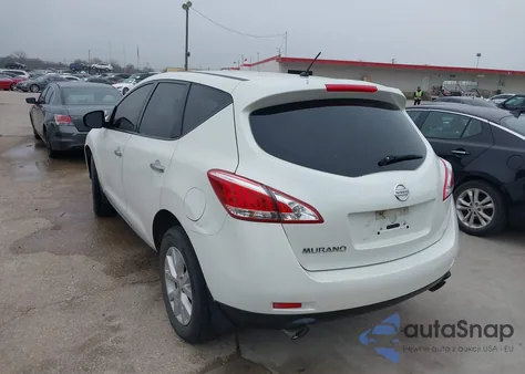 2014 Nissan Murano S z USA, uszkodzony, nr VIN JN8AZ1MU3EW404271